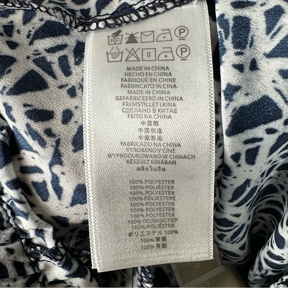 Michael Kors Womens Size 2 Pull On Jogger blue Elastic Waist lightweight - Picture 4 of 9